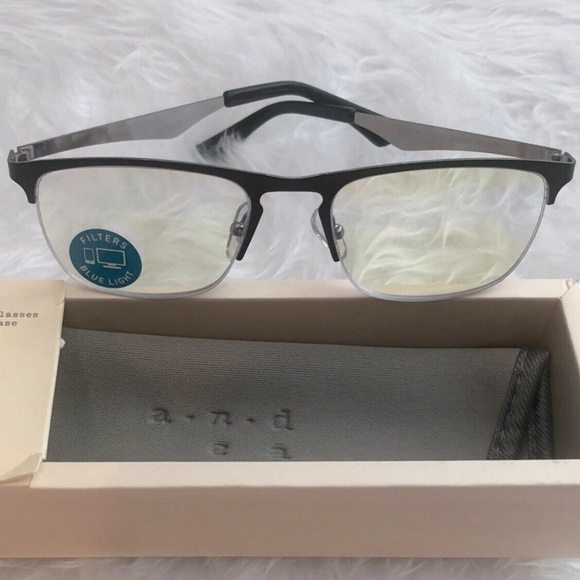 A New Day Women's Oval Blue Light Filtering Reading Glasses W/Soft Case +200 - Picture 6 of 11